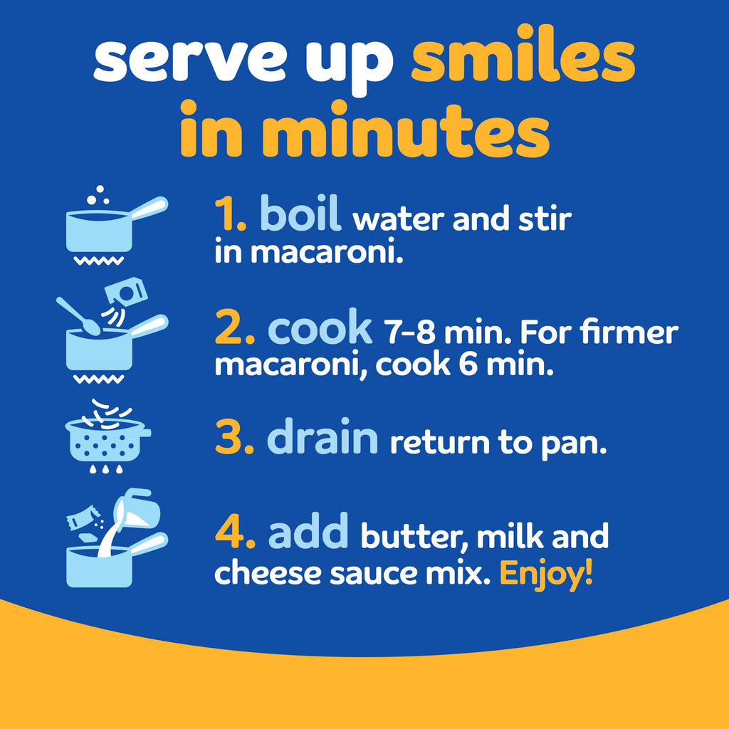 Kraft Mac and Cheese, 4 Boxes, Original Flavor, 7.25 oz O616