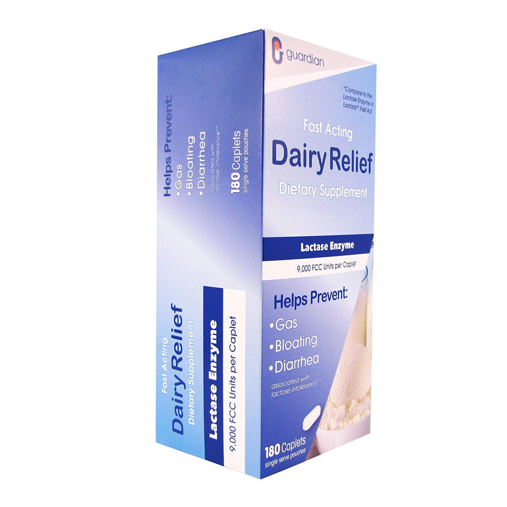 Lactase Enzyme 180 Caplets L140129