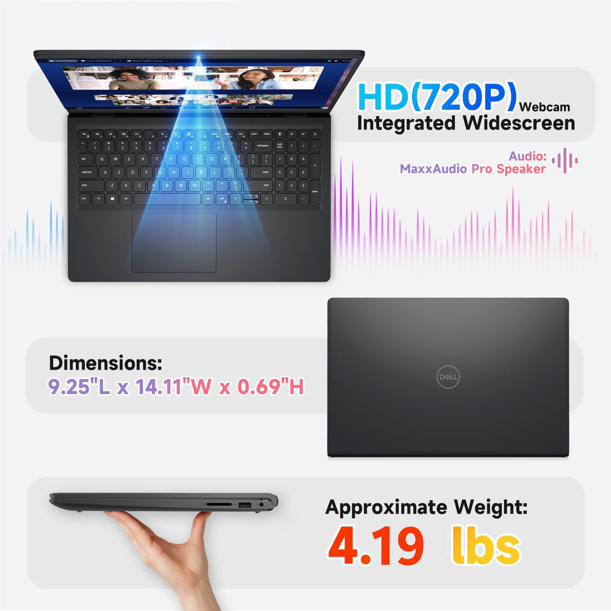 15.6" Touchscreen Laptop, 8GB DDR5 RAM, 512GB SSD, Intel i7-1355U F91183