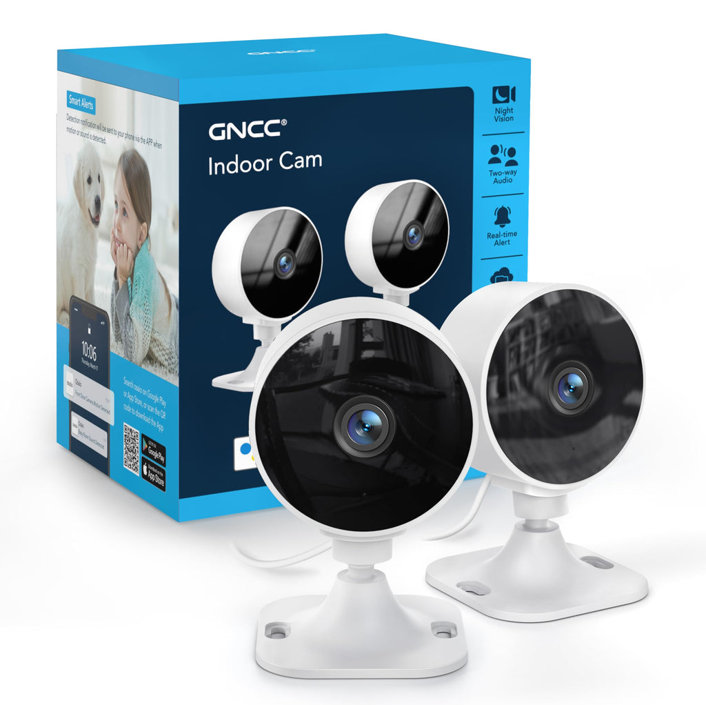 2.4GHz Indoor Security Camera 1080P 2-Pack P9408