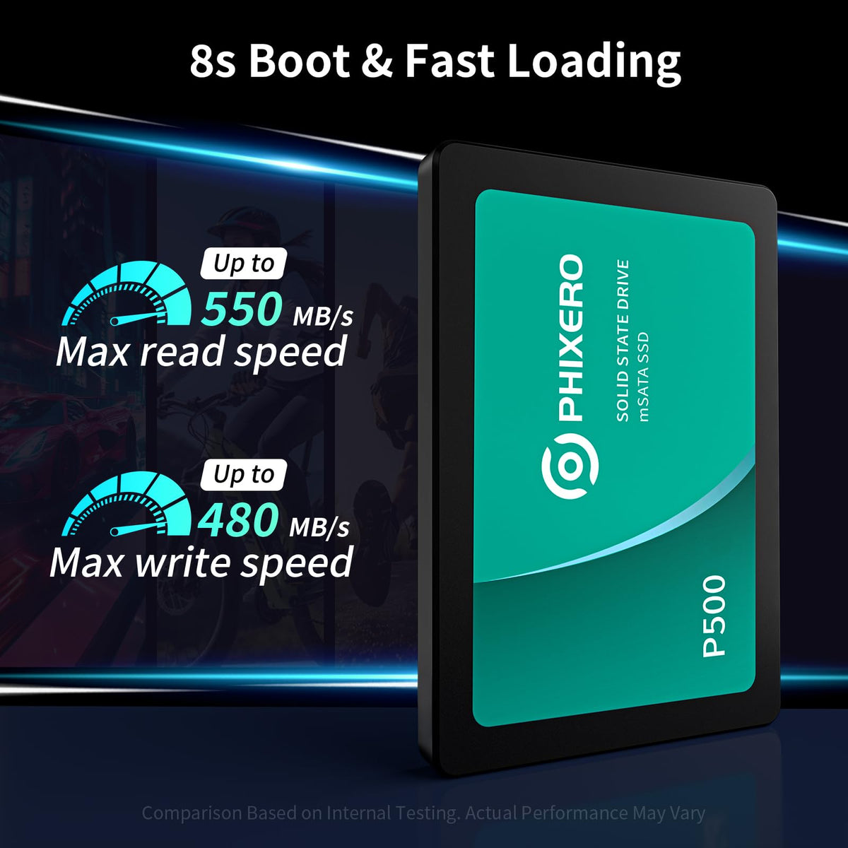 512GB 2.5 Inch SATA SSD Internal Solid State Drive E817812