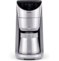 Smart Grind & Brew Coffee Maker with 90oz Water Reservoir, 10 Cup Thermal Carafe, Stainless Steel O800389