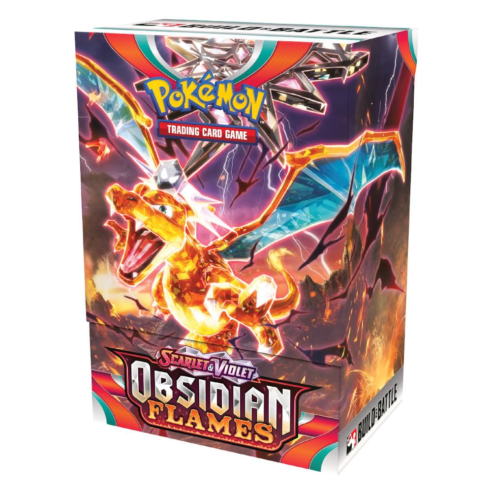 Pokemon Scarlet & Violet Obsidian Flames Build & Battle Box O6520