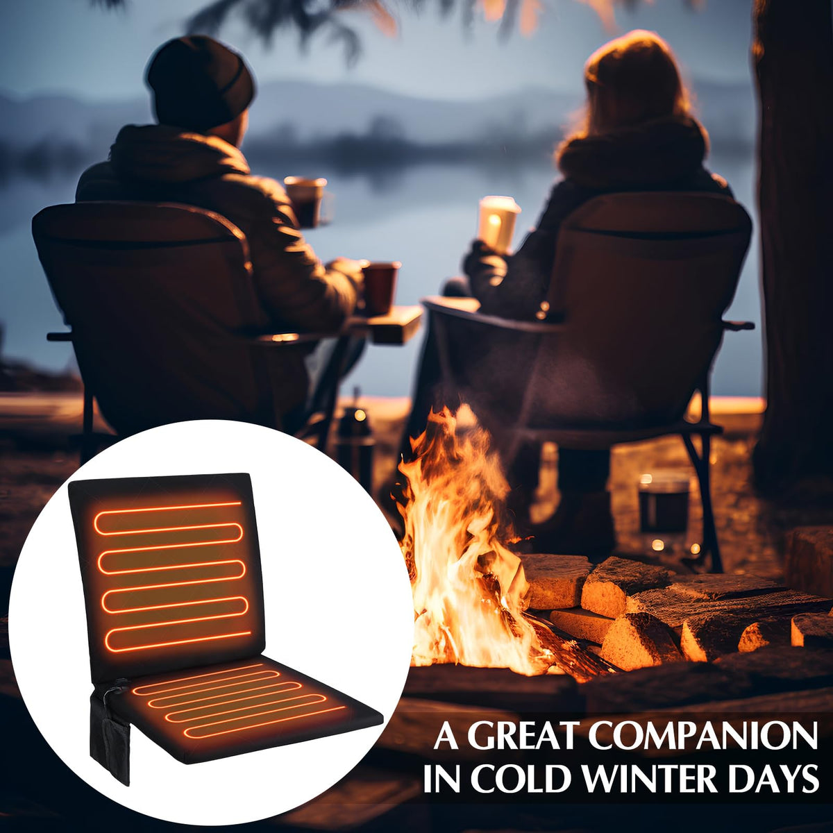 Heated Foldable Seat Cushion Q66933