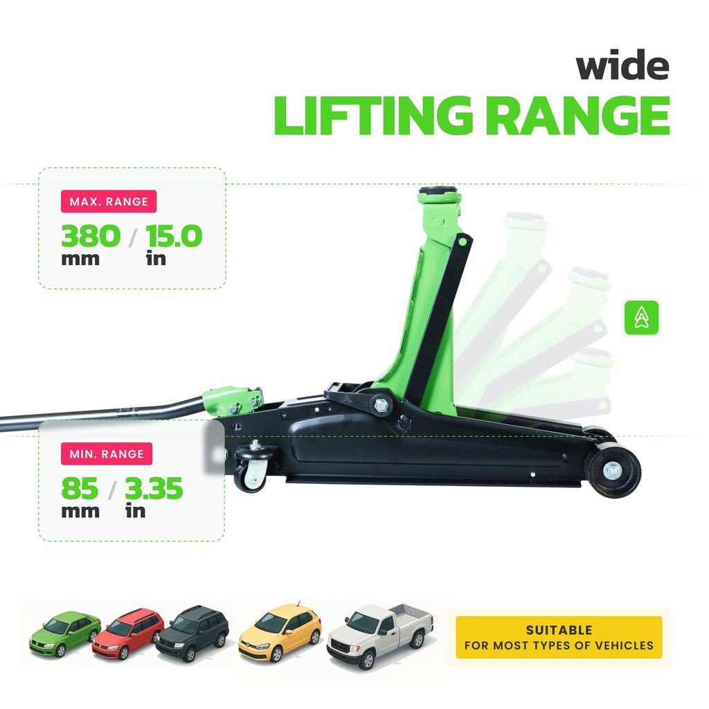 2.5 Ton Low Profile Hydraulic Floor Jack S9334