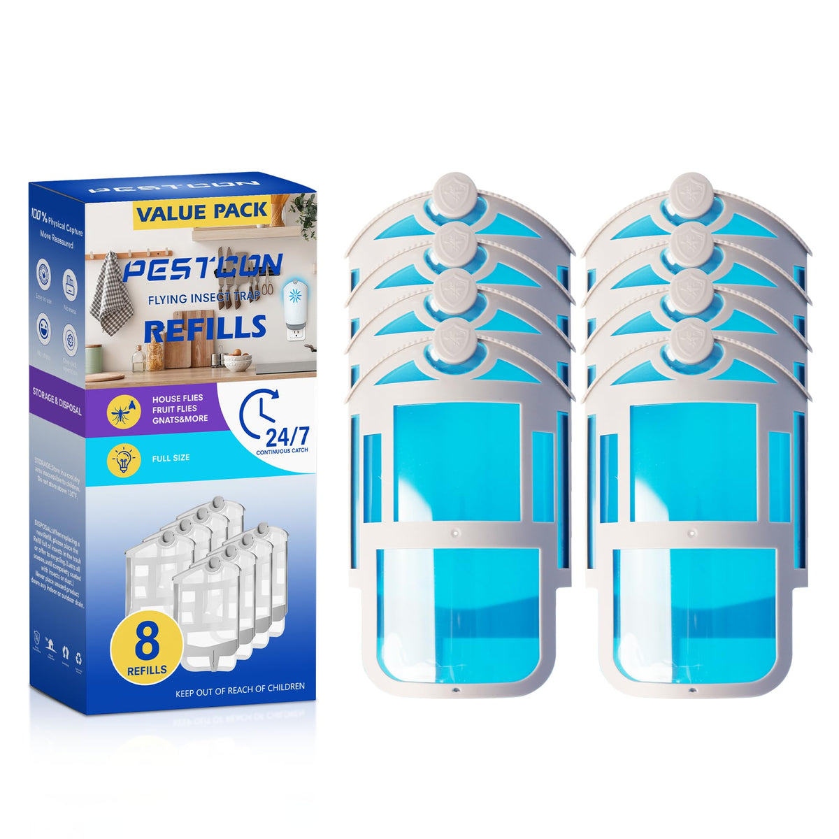 8 Pack Refill Cartridges Kit F625683