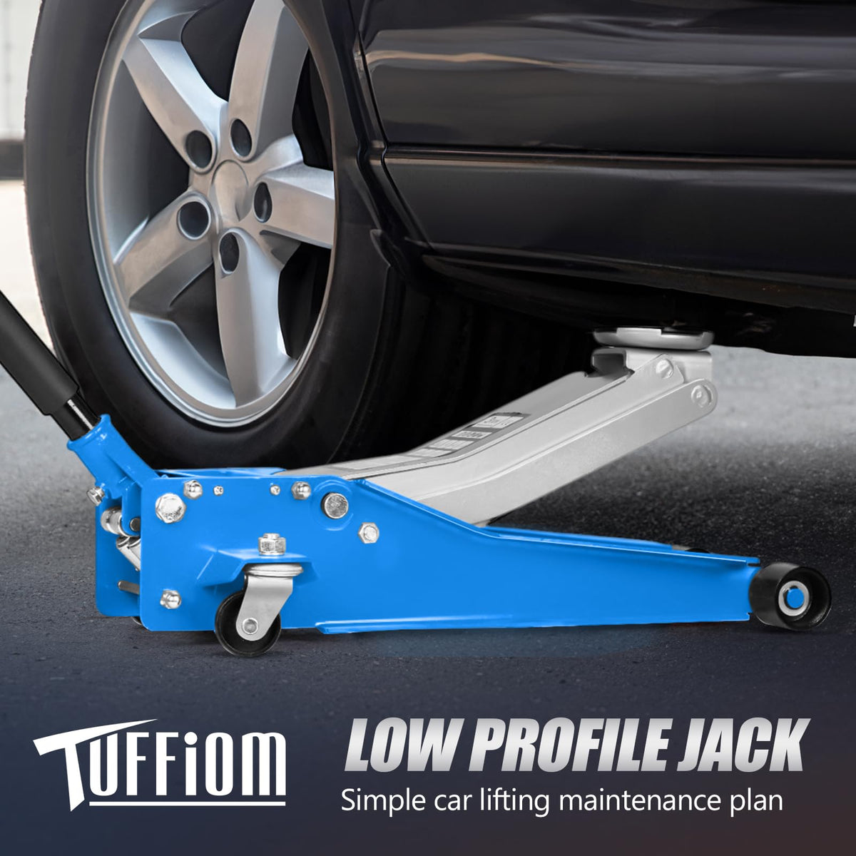 3 Ton Low Profile Aluminum Steel Floor Jack J4882