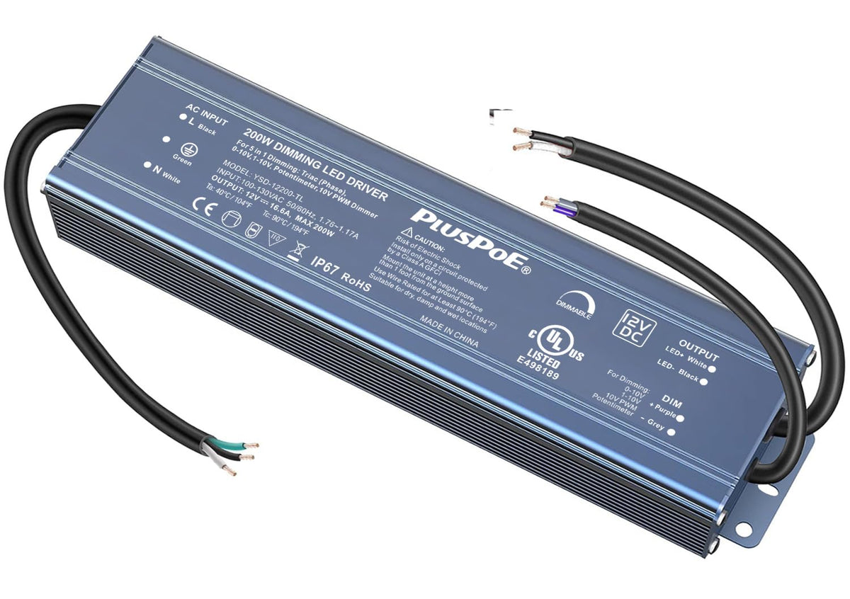 200W Dimmable LED Driver 12V Y60010