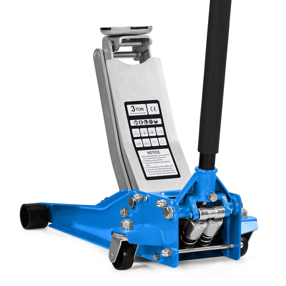 3 Ton Low Profile Aluminum Steel Floor Jack J4882