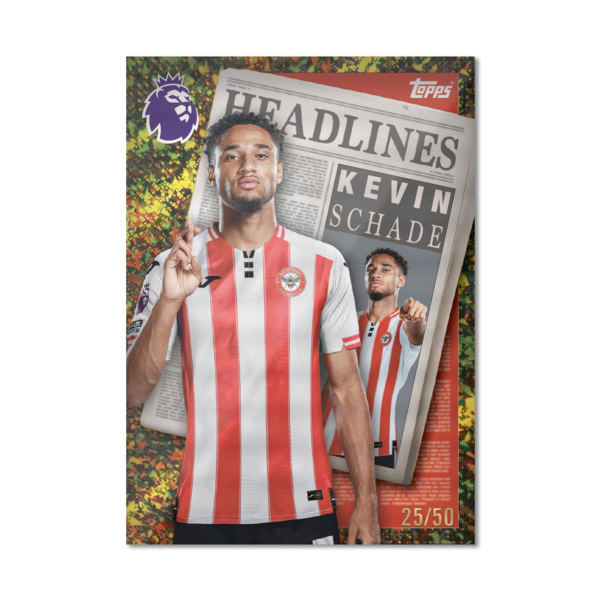 Premier League 2025-26 40 Cards Plus 3 Random Classic LE Cards S4484