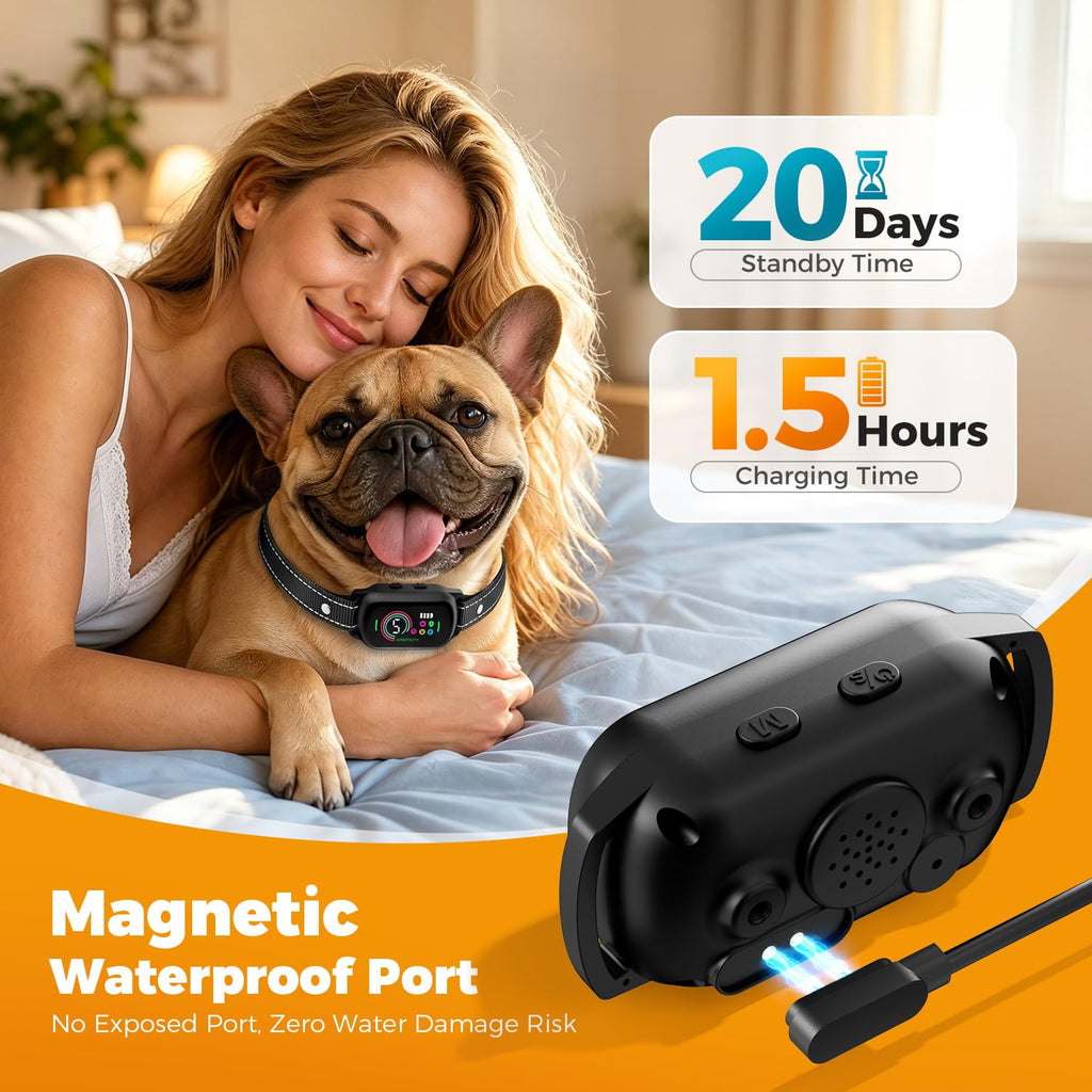 2 Pack Bark Collar with 5 Modes N57342