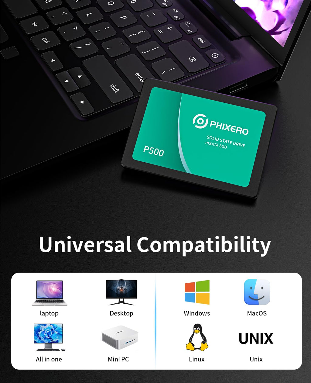 512GB 2.5 Inch SATA SSD Internal Solid State Drive E817812