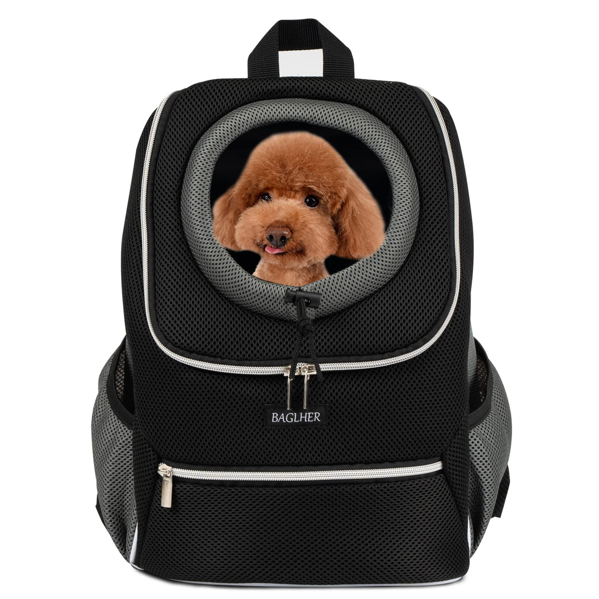 Black Dog Carrier Backpack V391