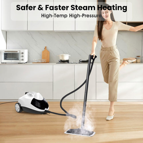 1.5L 6-in-1 Steam Cleaner with 8 Accessories O528760