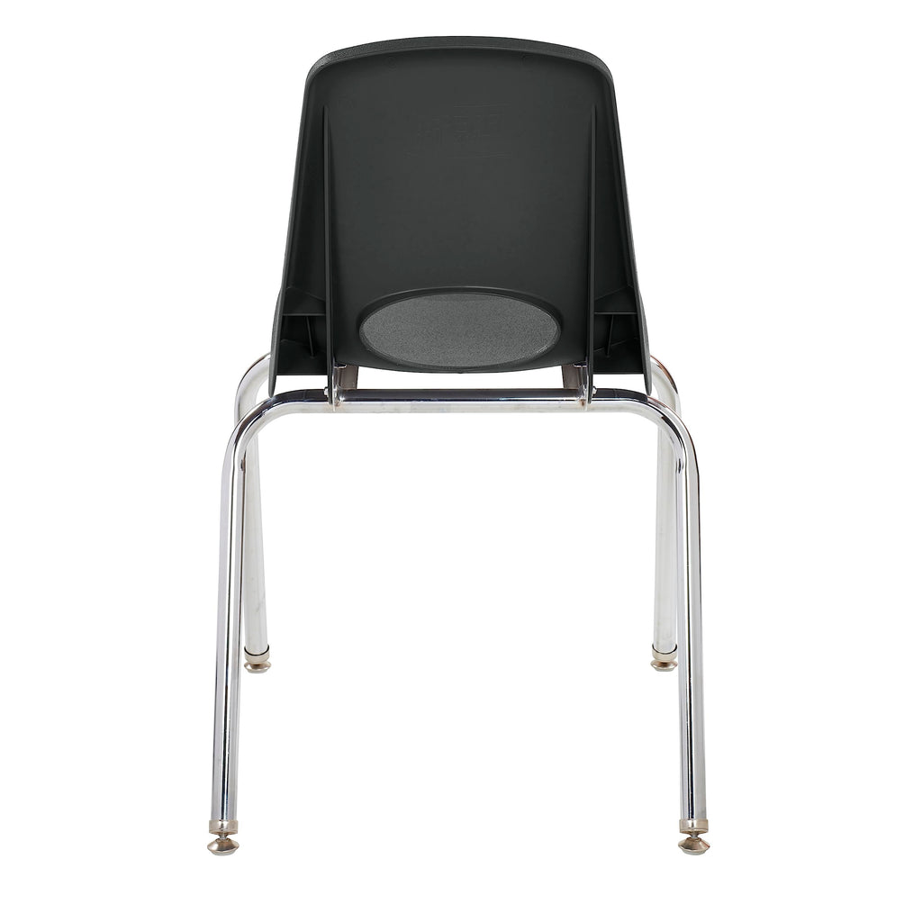 18" Black Stack Chair 5-Pack X68355