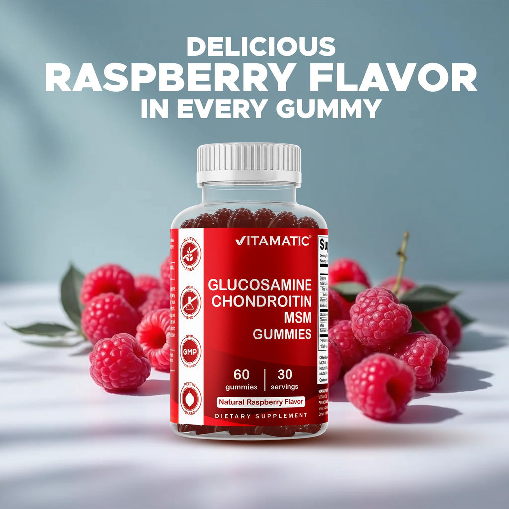Glucosamine Chondroitin with MSM & Vitamin E 60 Gummies Z396218