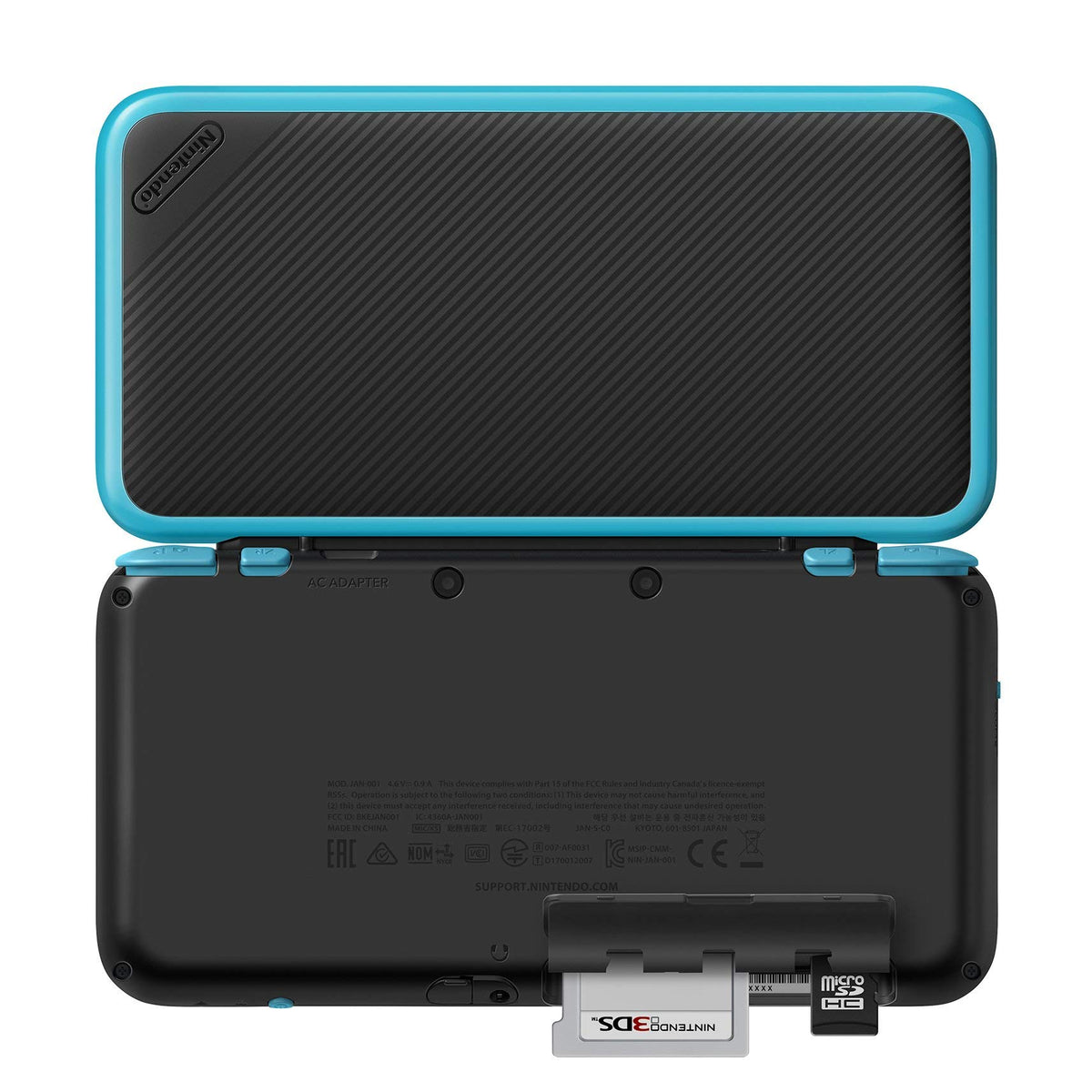 Black Turquoise Handheld Game Console Y1164