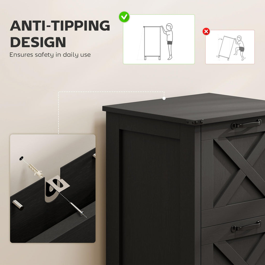 2 Drawer Vertical File Cabinet R300