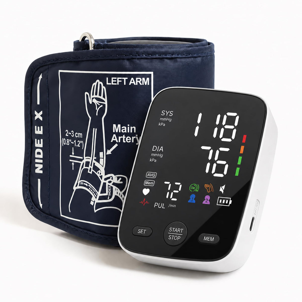 Blood Pressure Monitor with Wide Cuff K67130