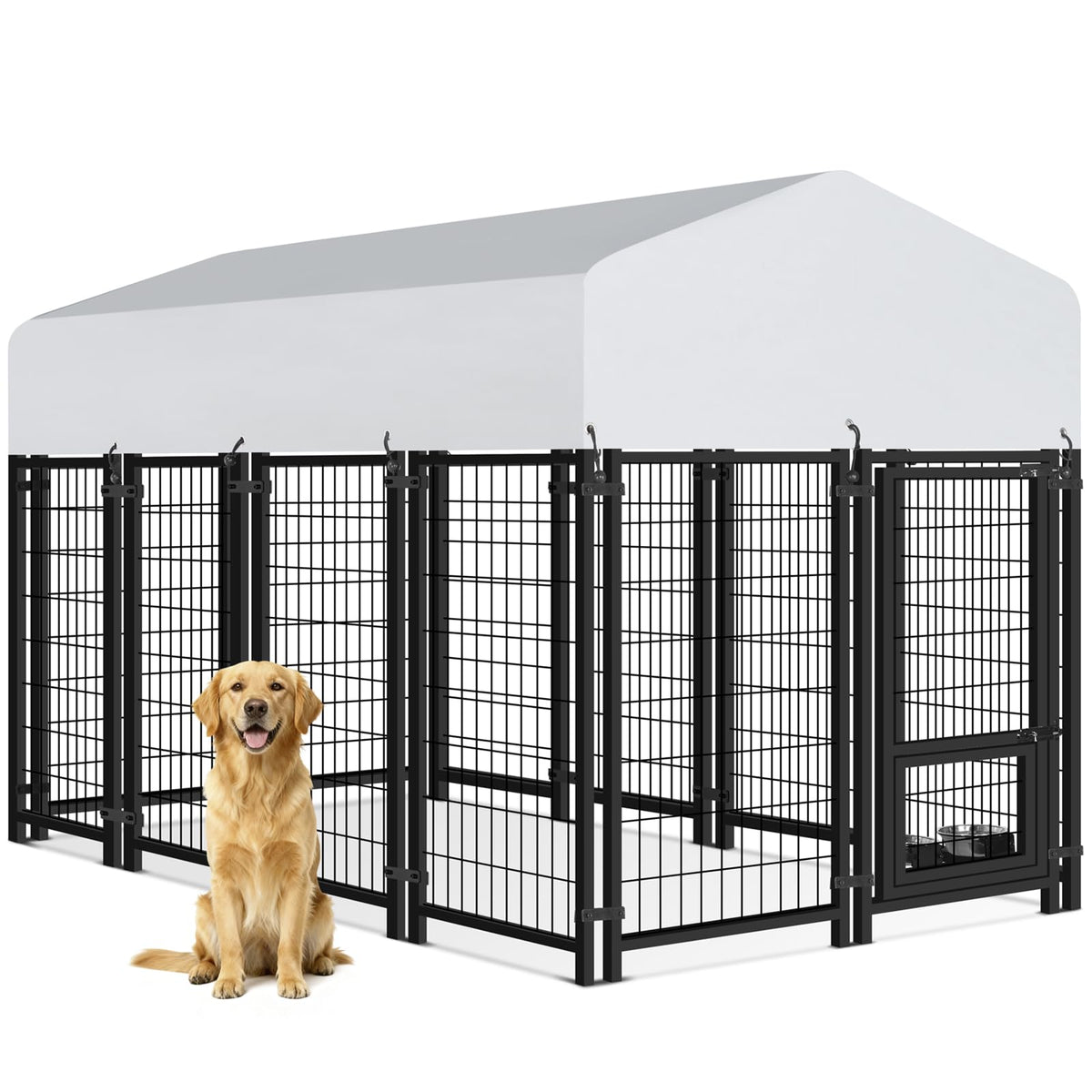 8x4x5FT Outdoor Dog Kennel G8649