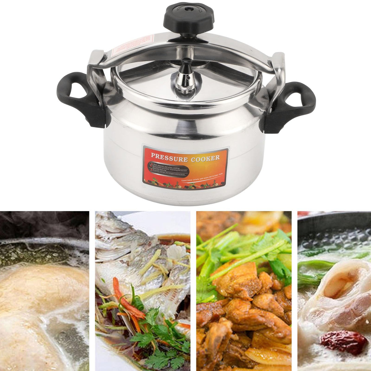3L Stainless Steel Pressure Cooker O207