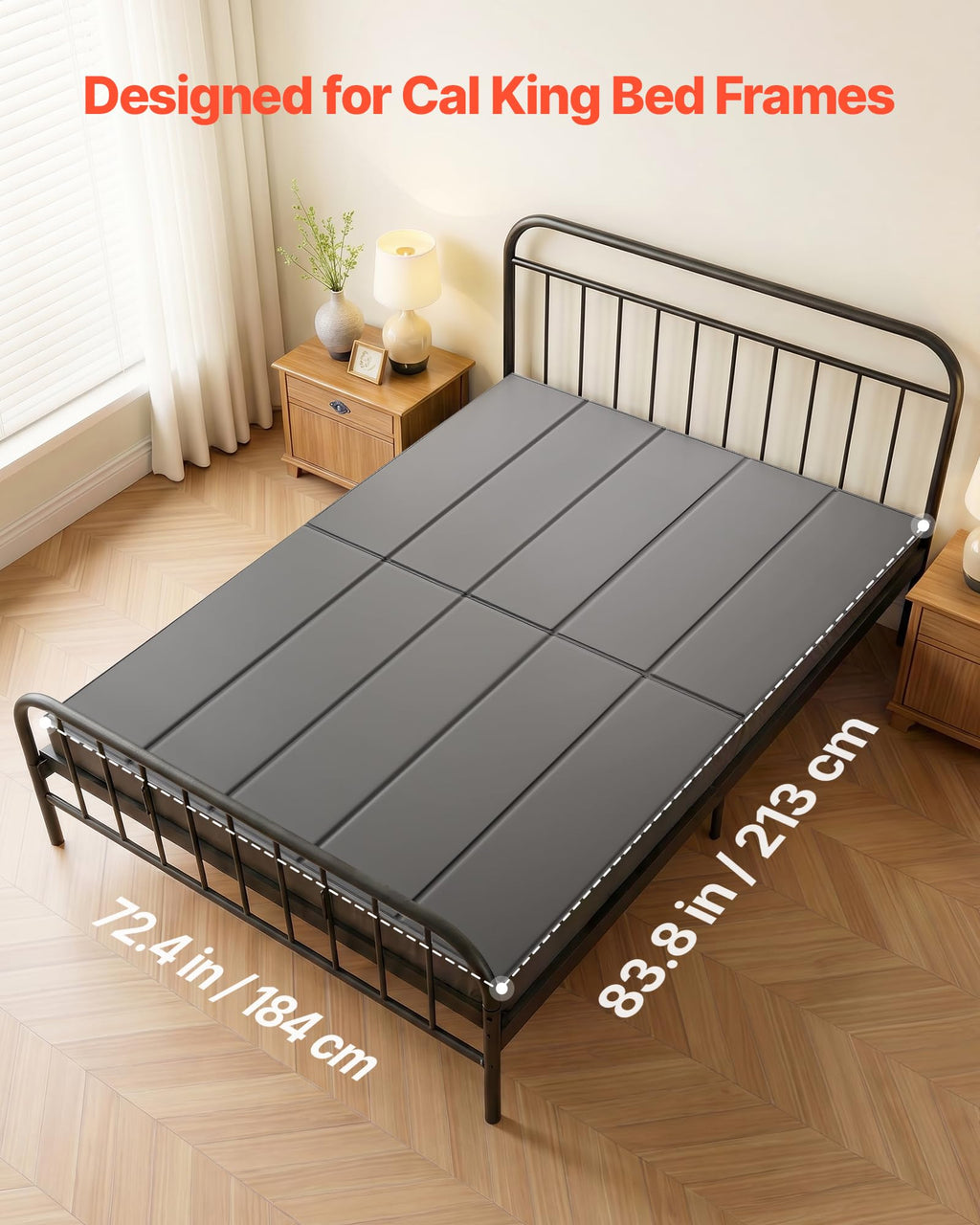 Cal King Size Foldable Bed Board L323193