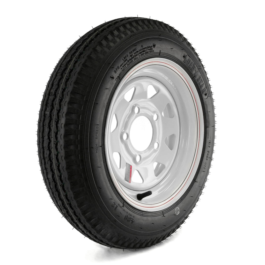 12in. Bias-Ply Trailer Tire and Wheel Assembly L83842
