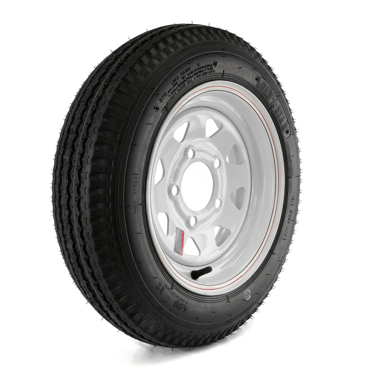 12in. Bias-Ply Trailer Tire and Wheel Assembly L83842