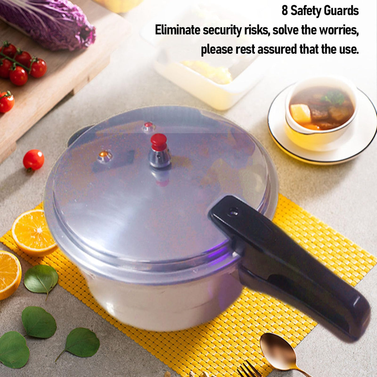 Aluminum Alloy Pressure Cooker, 18CM/3L U850