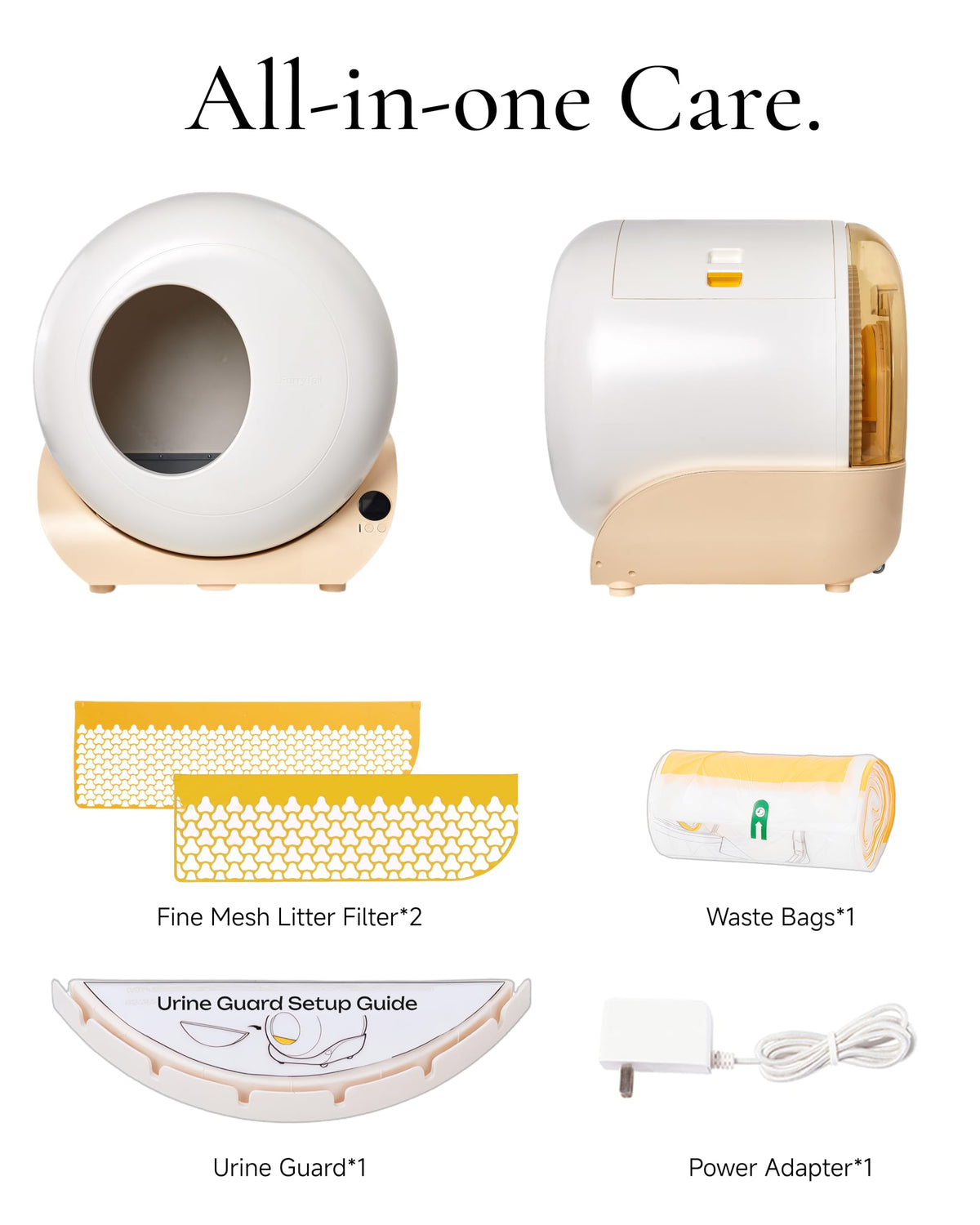 Automatic Self Cleaning Litter Box with Night Light E530957