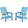 Blue Adirondack Chair Set of 2 M940