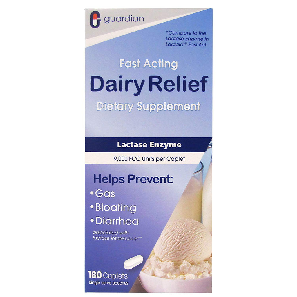 Lactase Enzyme 180 Caplets L140129