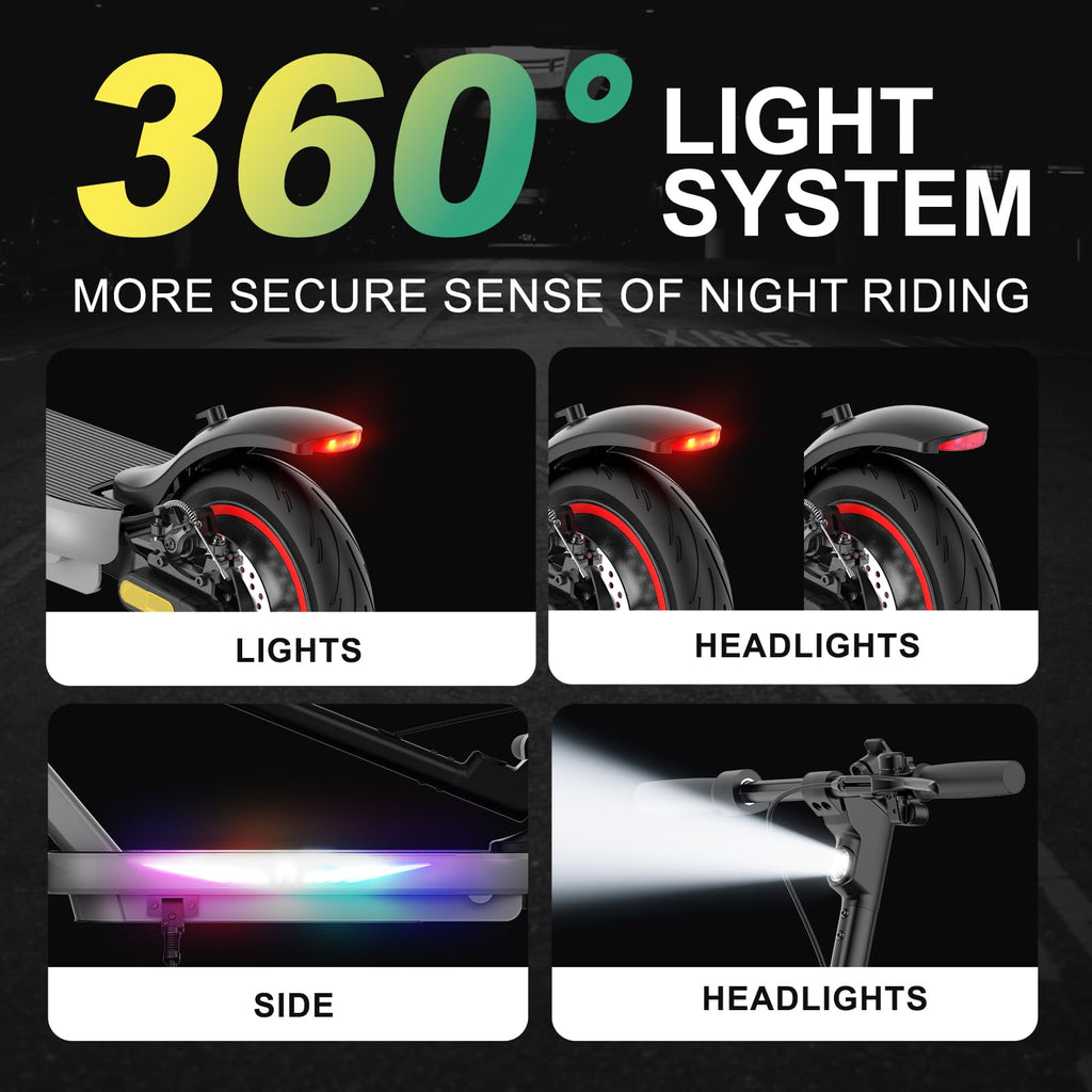 800W Electric Scooter with 10" Pneumatic Tires G795
