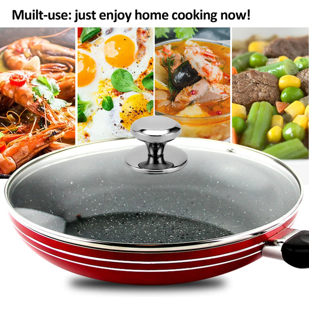 Tempered Glass Lid for 11 inches Cookware F5291