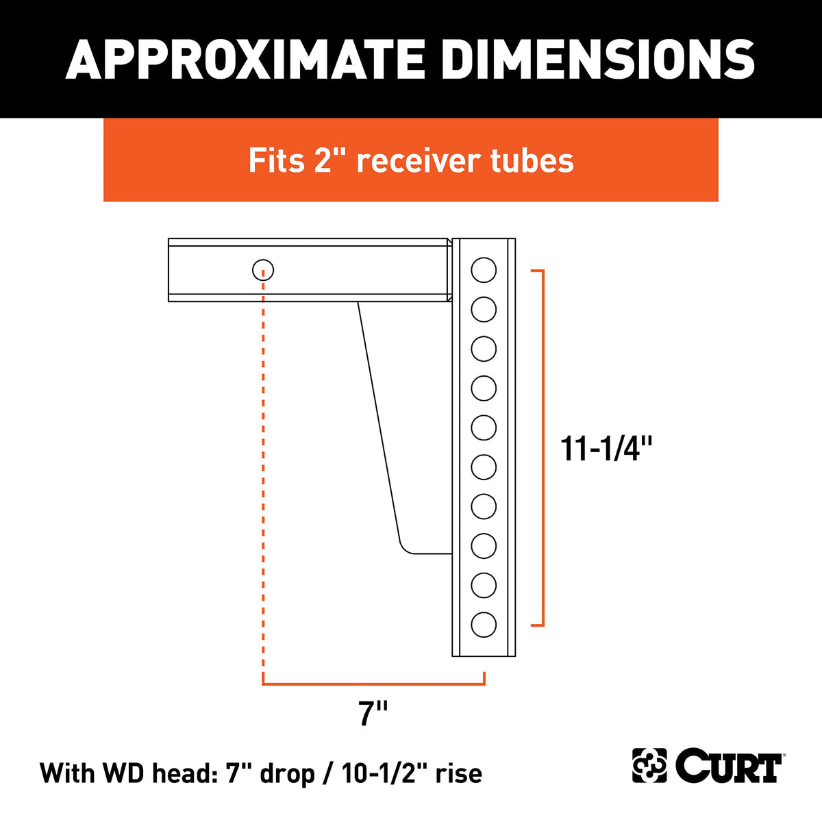 2" Weight Distribution Shank R411868