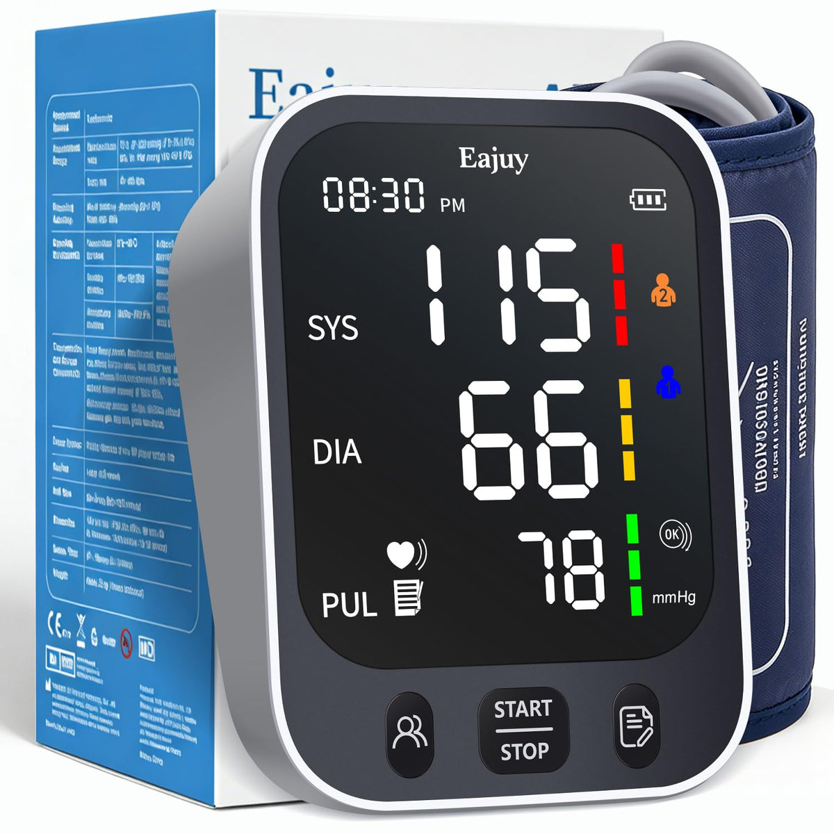 Upper Arm Blood Pressure Monitor O8626