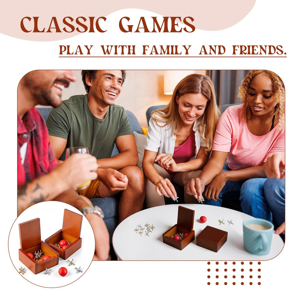 Metal Jacks Game with Balls F1517