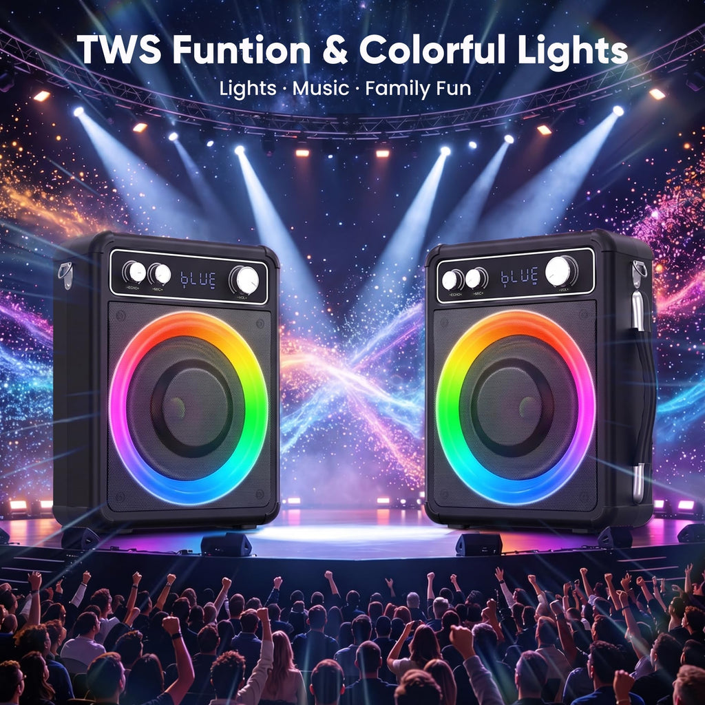 Karaoke Machine with 2 Wireless Mics R278
