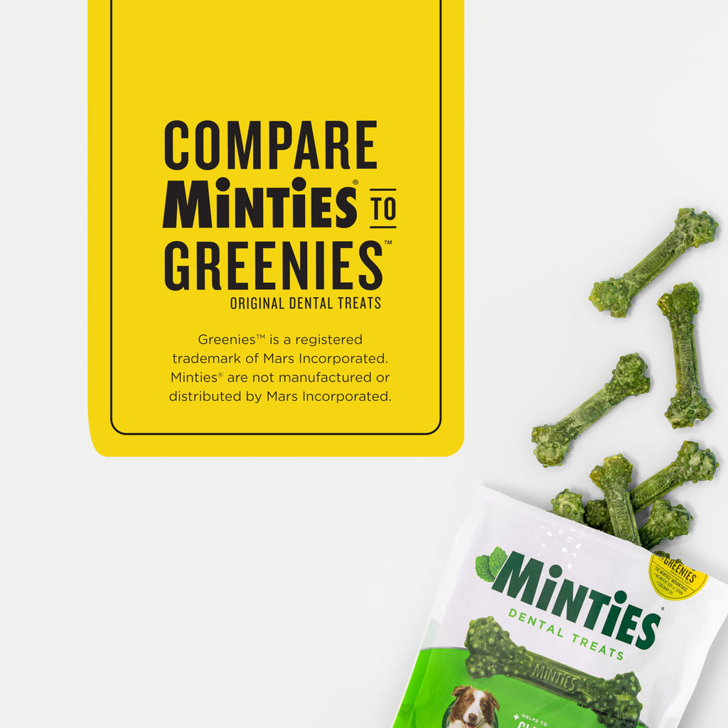 Mint Dental Chews for Dogs, 40 Ct O758811