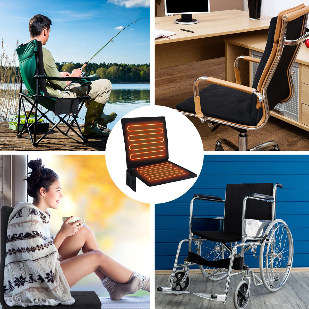 Heated Foldable Seat Cushion Q66933