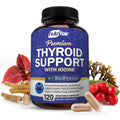 Thyroid Support Complex with Iodine, B12 & Ashwagandha, 120 Caps L12824