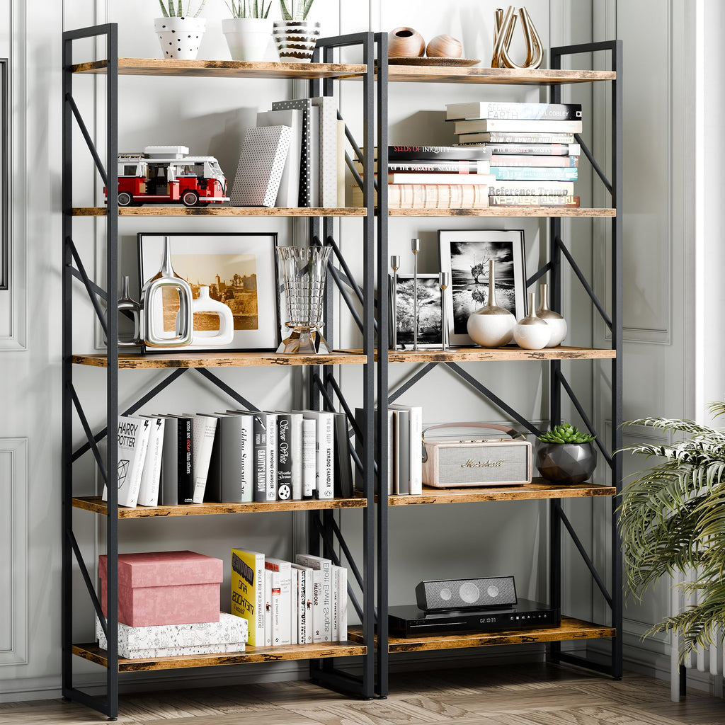 5 Tier Metal Bookshelf P542135