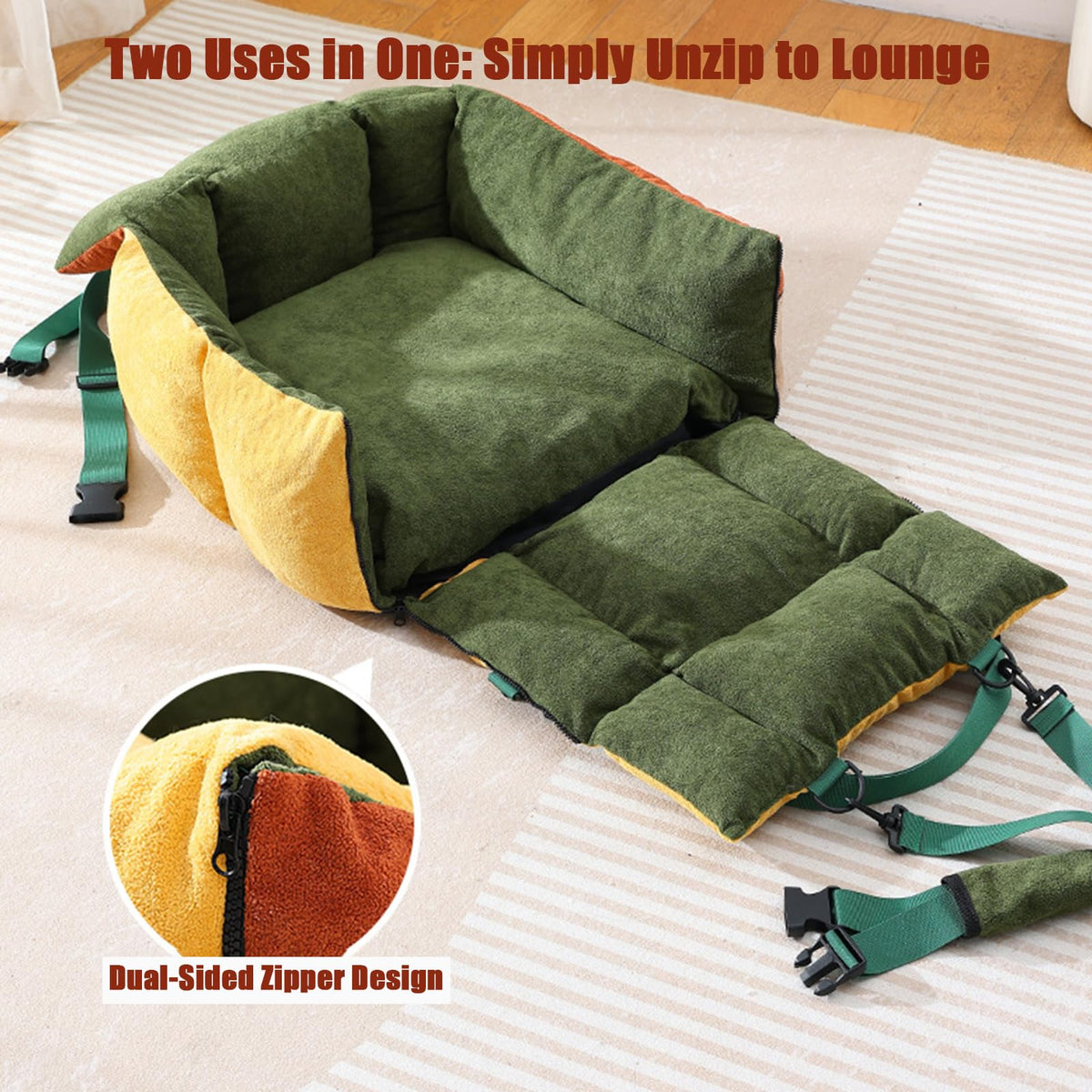 2-in-1 Dog Car Seat K28008