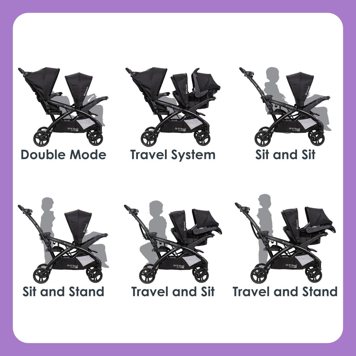 Double Stroller A272