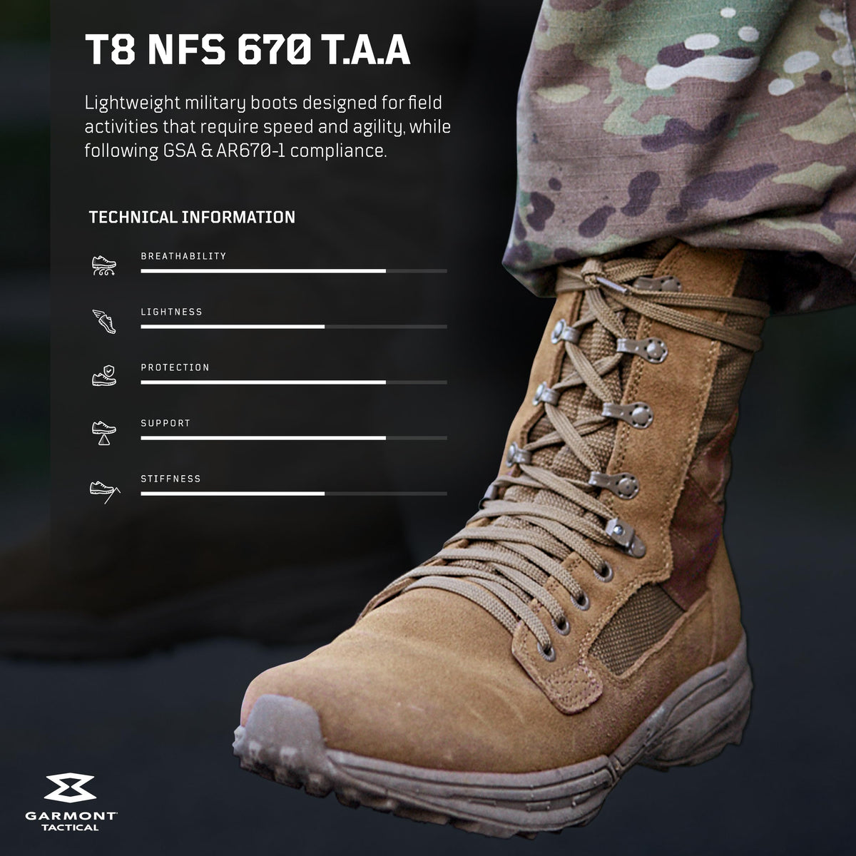 Suede Combat Boots N9209