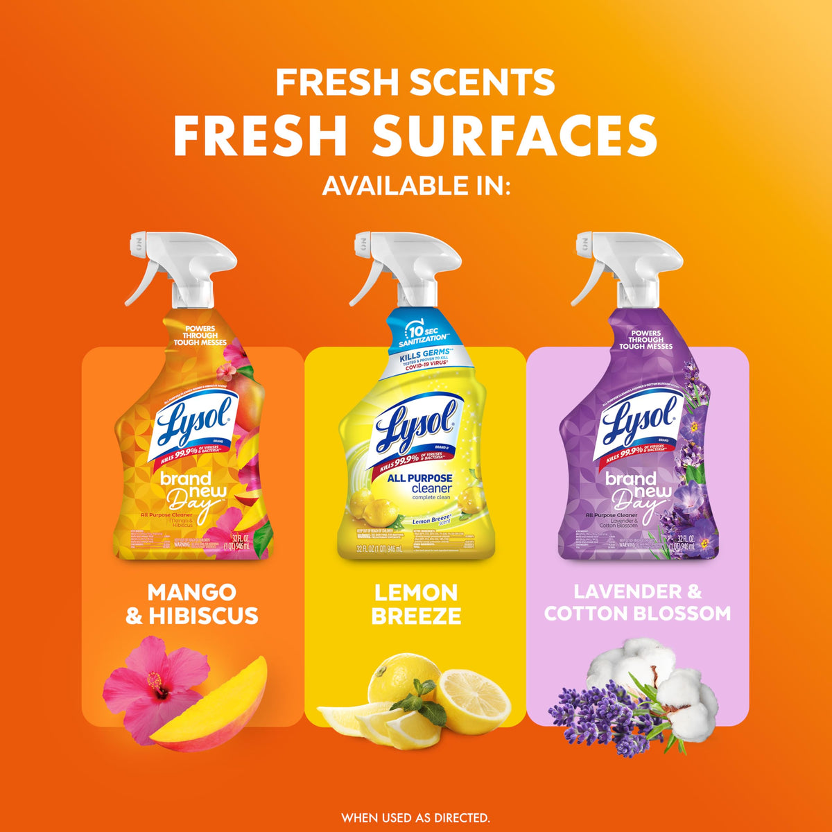All Purpose Cleaner Spray Mango 32oz E25913