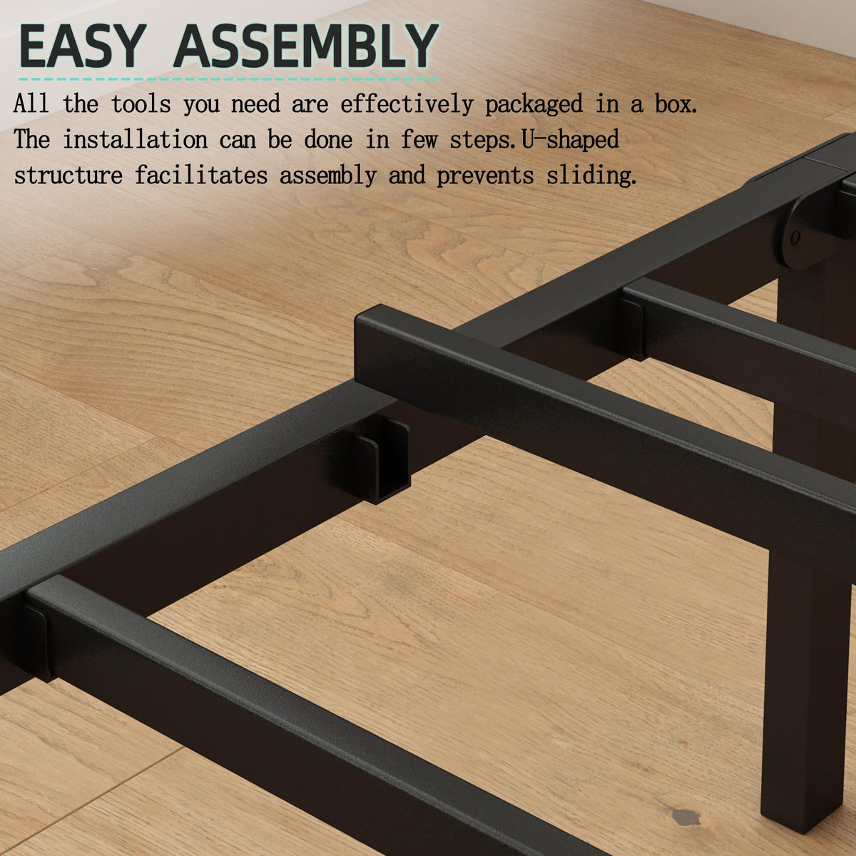 Black Full Size Bed Frame P678804