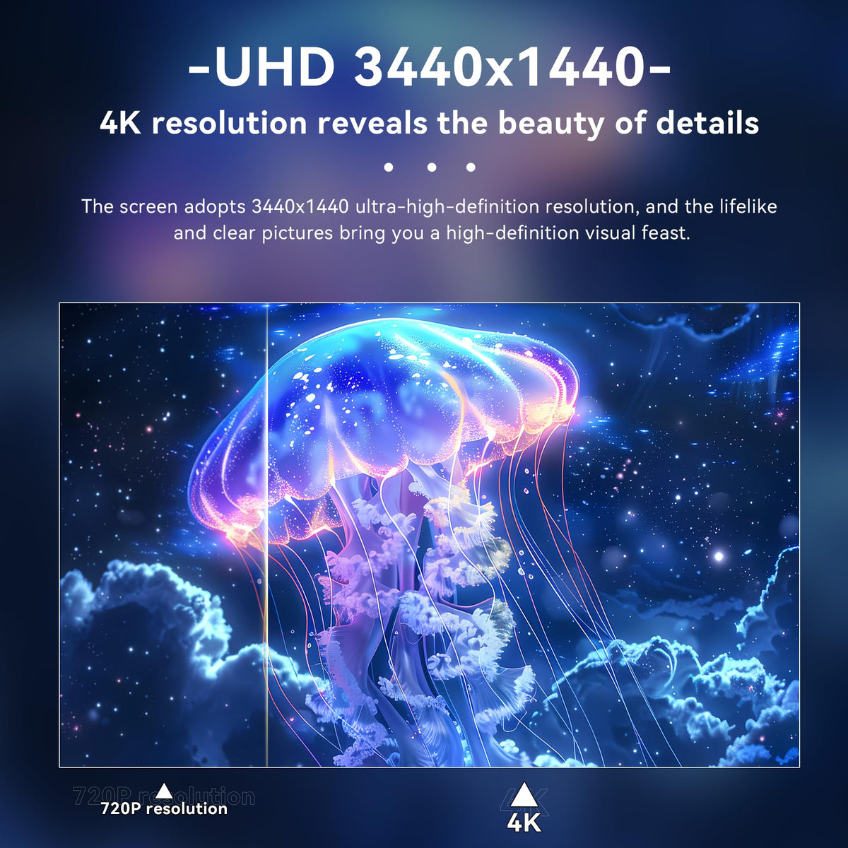 34 Inch Curved Ultrawide Gaming Monitor 21:9 WQHD 165Hz M2300