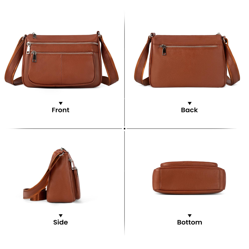 Genuine Leather Crossbody Bags B456295