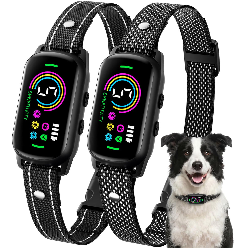 2 Pack Bark Collar with 5 Modes N57342